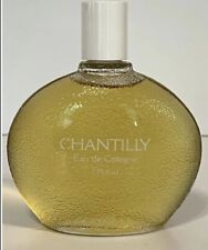 Vintage Houbigant Chantilly Eau De Cologne 7.75 Oz Perfume Splash Textured Glass picture