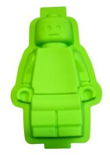 Large Silicone LEGO Figure Green Character Cake Craft Mold 12