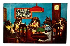 Vintage Postcard Only a Friend Needed Dogs Playing Poker Anthropomorphic picture
