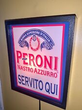 Peroni Italian Beer Bar Man Cave Lighted Man Cave Advertising Sign picture