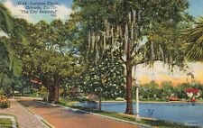 Orlando FL Florida, Lucerne Circle Lake, The City Beautiful, Vintage Postcard picture