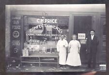 REAL PHOTO LIMA OHIO PRICE CONFECTIONERY CANDY STORE POSTCARD COPY picture