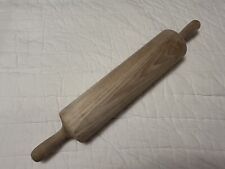 Large Vintage Wood Rolling Pin OKCOND baking crafting home decor upcycling art picture