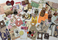 Lot of Ephemera Junk Journal Scrapbook Paper Collage Scrapbooking Supplies  L15 picture