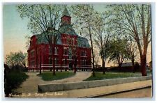1910 Spring Street School Exterior Scene Nashua New Hampshire NH Posted Postcard picture