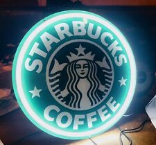 Starbucks Coffee Store Sign Bar Drink Wall Decor Poster Neon Light Sign 12x7