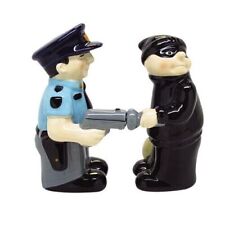 PT Cop and Robber Salt and Pepper Shakers Set picture