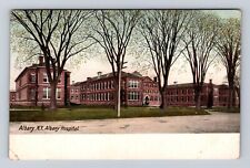 Albany NY-New York, Albany Hospital, Antique Vintage Souvenir Postcard picture