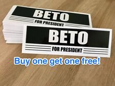 BETO O'Rourke BUY ONE GET ONE FREE 2020 Bumper Sticker Decal 10 x 3 inches picture