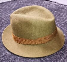 Vintage Kolibri Rehfus & Cie Rabbit Felt  German Alpine Fedora Hat picture