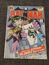 Batman #251 Joker's Revenge Iconic Neal Adams Art DC 1973 AMAZING Condition picture