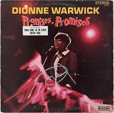 Dionne Warwick Autographed Promises, Promises Album BAS picture