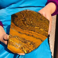 14.85LB Rare Natural Beautiful Yellow Tiger Crystal Mineral Specimen Heals 178 picture