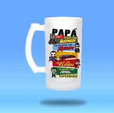 frosted beer mug with design for dad picture