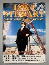 Dave Stewart And The Spiritual Cowboys Poster Original Live In Concert 1999 picture