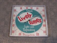 VINTAGE 1950'S LIVELY LIMES SODA POP 13