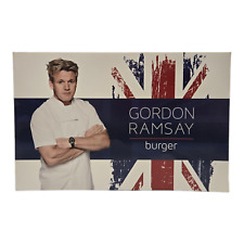 Gordon Ramsay Menu BURGR Las Vegas Souvenir Gift Burger 2 picture