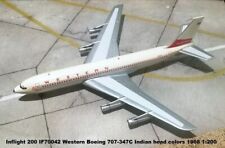 Inflight IF70042 Western Airlines Boeing 707-300 N1501W Diecast 1/200 Jet Model picture