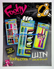 Foohy Brand Markers 2005 Trade Print Magazine Ad Poster ADVERT picture