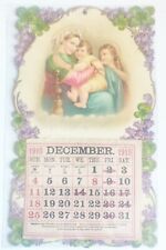 Vintage 1910 Calendar Cute Adorable Arts And Crafts picture