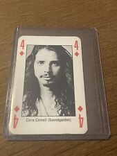 1993 Kerrang Music Card King Metal Playing Cards Chris Cornell Soundgarden Card picture