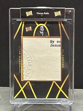 Al Capone / John Dillinger 2022 Dual Relic Pieces Of The Past Authentic History  picture