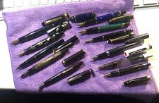 11 Vintage Fountain Pens MontBlanc, Pelikan, Waterman & others & Inks & Paper picture
