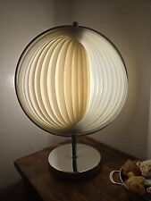 Vintage 1980's Kare Design Verner Panton Style Danish Moon Sphere Table Lamp picture