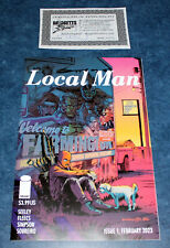 LOCAL MAN #1 A signed TIM SEELEY 1st print iMAGE COMIC 2023 NM COA picture