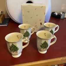 Holiday Season Studio Nova Mugs NY102 Japan Pedestal Mugs Cups set of 4 picture