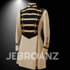 Handmade 50's majorette military marching band uniform-Steampunk Hussar Uniform picture