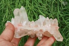 Pink Quartz Crystal 370g Rough Himalayan Samadhi Healing Natural Quartz Specimen picture