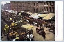 1910's SOUTH WATER STREET CHICAGO BUSIEST WHOLESALE MARKET IN THE UNITED STATES picture
