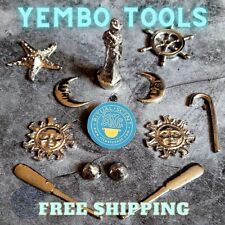 Yembo silver metal orisha tools herramientas de Yembbo Yemowo Yemaya Yemoja picture