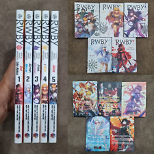 RWBY Official Manga Anthology NEW Volume 1-5 (END) English Version comic book picture