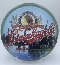 Chippewa Falls Wisconsin Leinenkugel’s Handcrafted Beers Circle Aluminum Sign picture