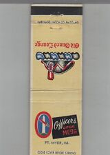Matchbook Cover - US Army Officers Open Mess Ft. Meyer, VA picture