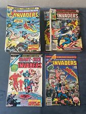 Invaders #1-41 Annual Giant Size Issues Complete 1975 Marvel Comic Lot Mid Grade picture