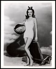 Peggy Knudsen (1950s) ❤ Sexy Leggy Cheesecake Swimsuit Vintage Photo K 526 picture