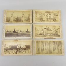 Lot of 6 SCANDINAVIAN Scenery Webster & Albee STEREOVIEW cards picture