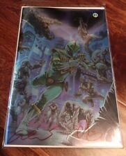 Mighty Morphin Power Rangers The Return #3 FOIL Escorza Signed With Coa picture