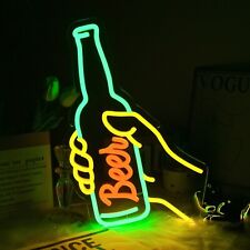 LED Bar Lights,Neon Beer Sign,Dimmable Wall Decor for Man Cave,Home Bar, Club picture