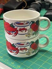 Vintage Traub Phillips Seafood Maryland crab Soup Mug Bowl with Handle recipe picture