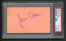James Caan signed autograph Vintage 3x5 Actor: Brian's Song / The Godfather PSA picture