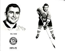 PF6 Original Photo BILL HICKE 1971-72 PITTSBURGH PENGUINS NHL HOCKEY RIGHT WING picture