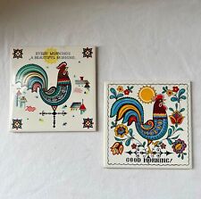 2 Berggren Tiles - “GOOD MORNING” & “EVERY MORNING’S A BEAUTIFUL MORNING” - A picture