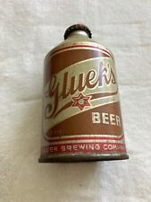 Vintage Cone Top Gluek's Crowntainer Beer Can EMPTY CAN picture