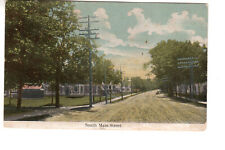 Postcard: South Main Street, PIttsfield, ME (Maine) - H H Nutter /Rexall picture