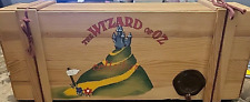Kurt Adler Wizard Of Oz Polonaise Glass Christmas Ornament Set 6 Wood Ltd Ed 99 picture