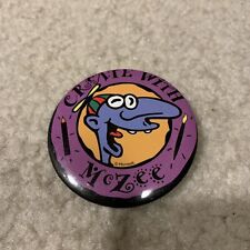 Microsoft Home Create With McZee Collectible Purple Pinback Button Badge 90s picture